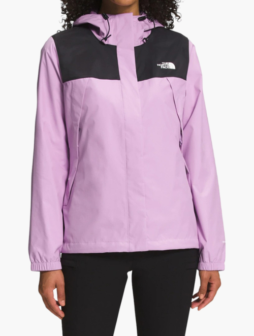 Shop The North Face Black & Lupine Antora Jacket for Women from